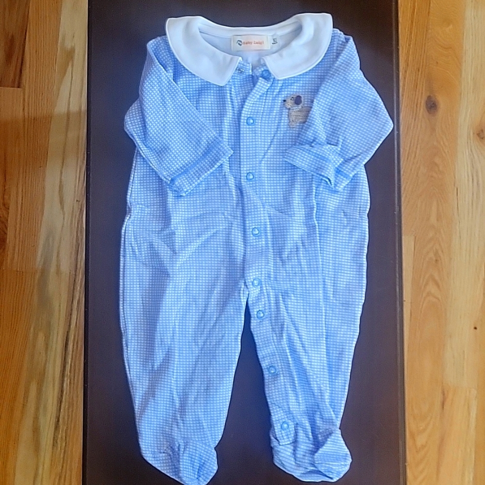 Baby Luigi snap onesie